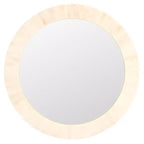 Sabi Mirror - 29.2 x 29.2 - MRR1501 - Antique Ivory/Faux Bone - Safavieh
