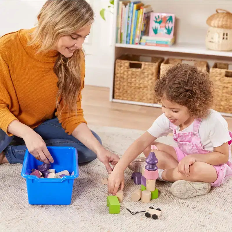 Armario con banco y 5 compartimentos frontales Streamline de 5 secciones para niños pequeños