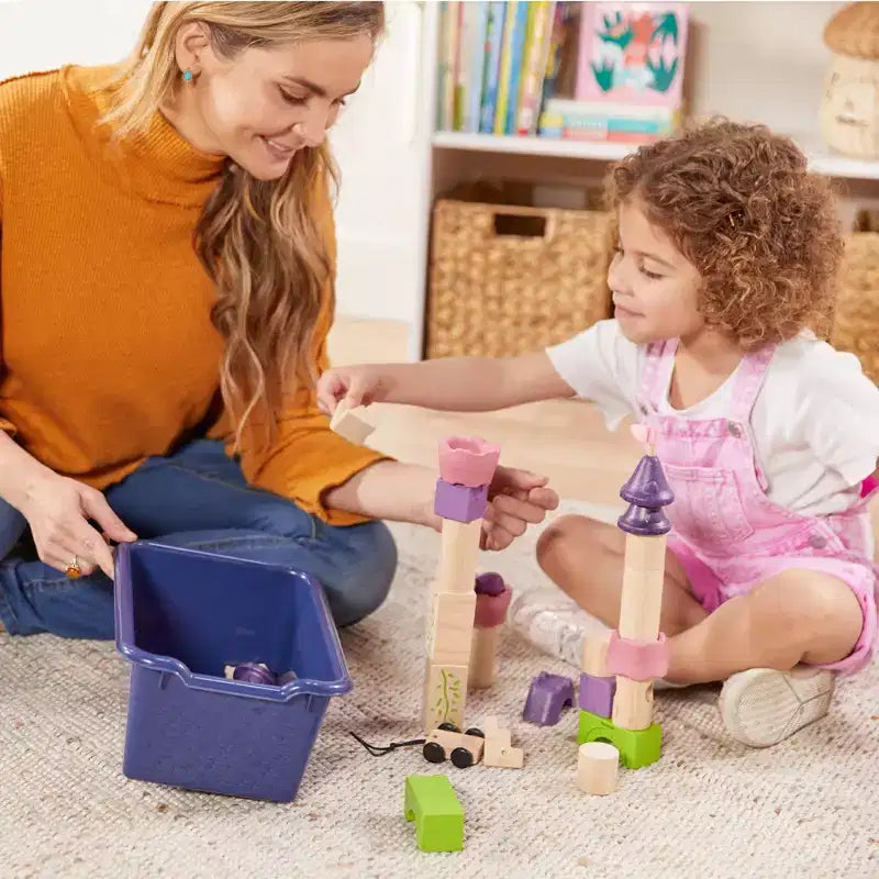 Armario con banco y 5 compartimentos frontales Streamline de 5 secciones para niños pequeños