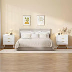Cómodas de 3 cajones, cómodas modernas para armario, cómoda de almacenamiento de madera, organizador de cómoda para dormitorio, sala de estar, pasillo
