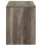 Escritorio moderno de oficina de 121.6 cm - Textura de mármol/veta de madera, 2 cajones de almacenamiento, escritorio de pie