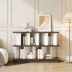 Estantería Organizadora de 8 Cubos, Librería Abierta con 10 Paneles Traseros Removibles, Estantería de Almacenamiento y Exhibición para Sala de Estar, Dormitorio o Entrada