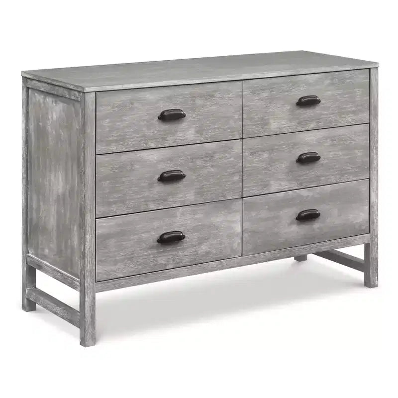 Cómoda doble de 6 cajones Fairway – Amplio almacenamiento para dormitorio