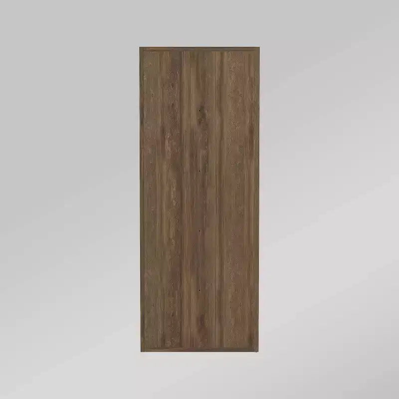 Estantería de madera de 5 estantes estándar – Nogal, estilo moderno, MDF, 5 estantes abiertos, 175 cm de alto